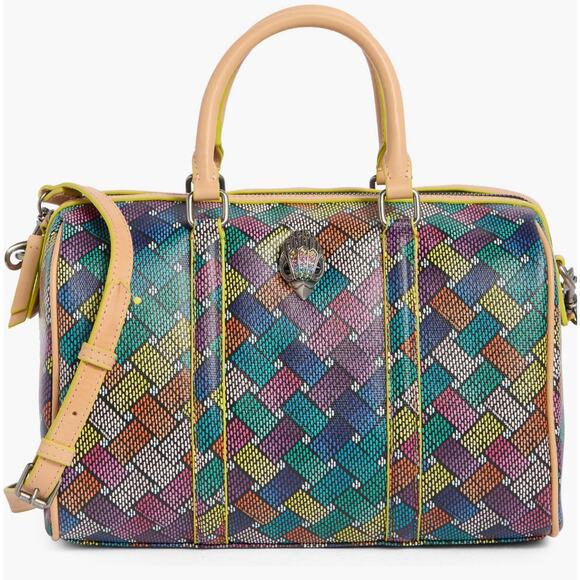 Kurt Geiger London Camden Boston Barrel Satchel - Picture 1 of 6